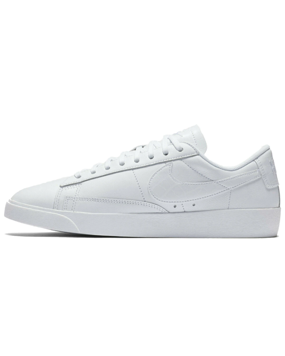 Nike Blazer женские кроссовки белые повседневные с шнуровкой картинка