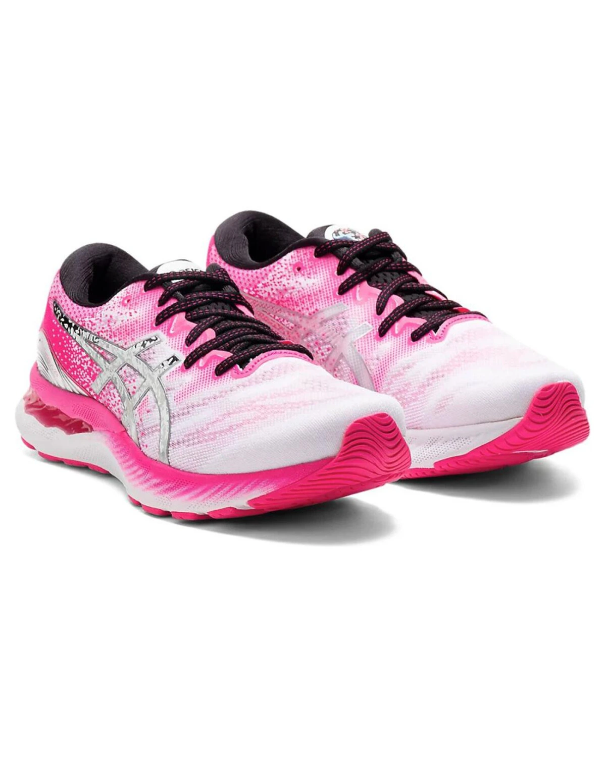 Asics GEL-Nimbus 23 мужские кроссовки для марафона розовые с тканью и синтетикой картинка