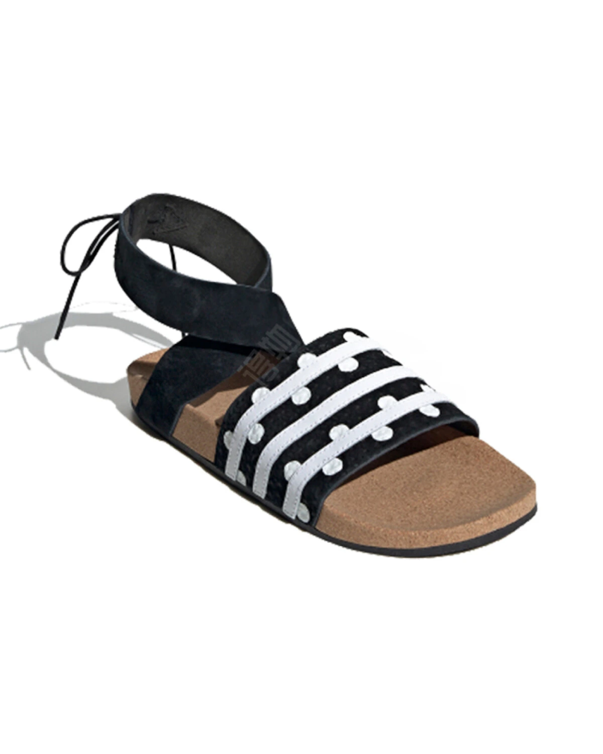 Adidas Originals Adilette Ankle Wrap женские сандалии черно-белые картинка