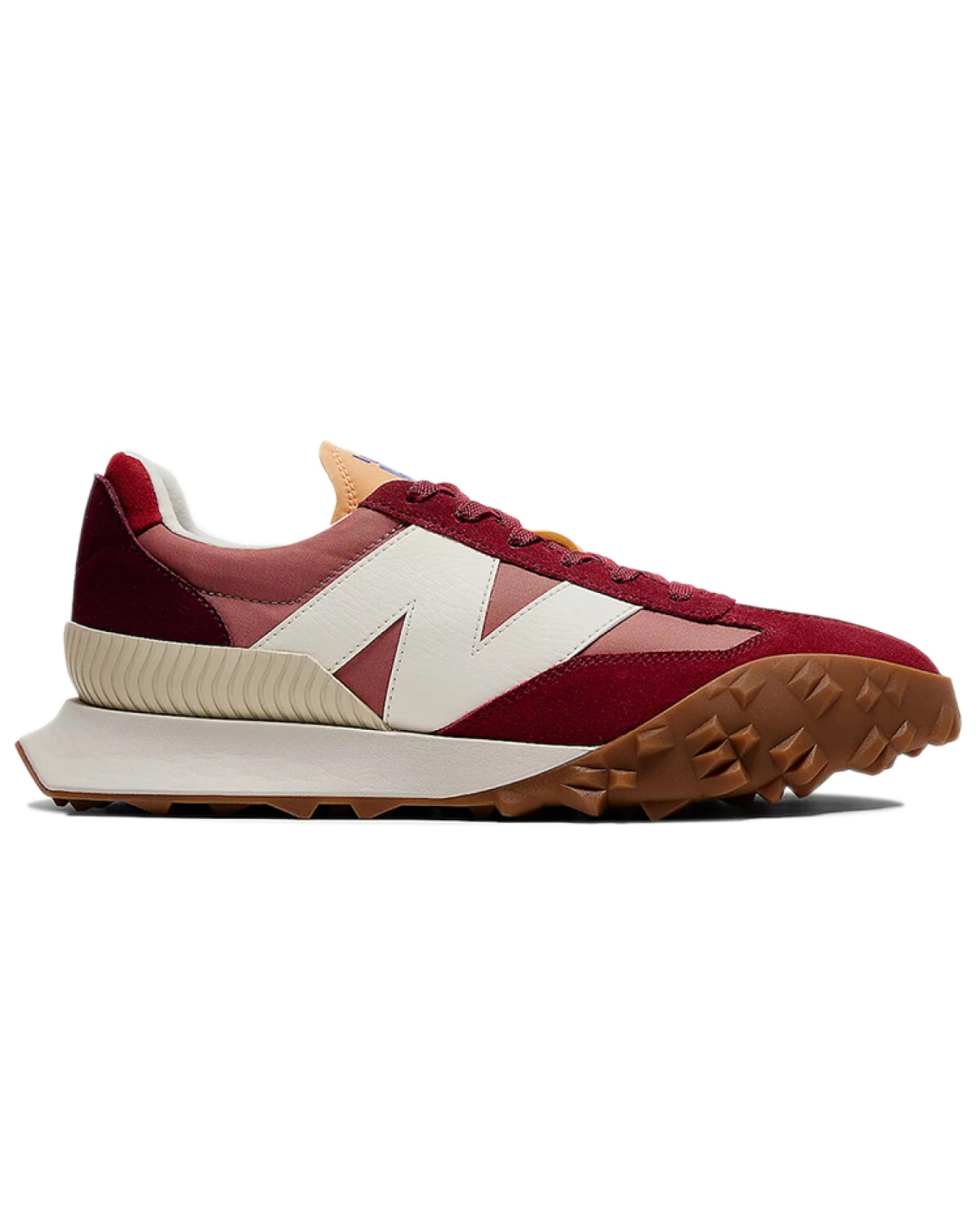 New Balance XC 72 unisex кроссовки замшевые красные картинка