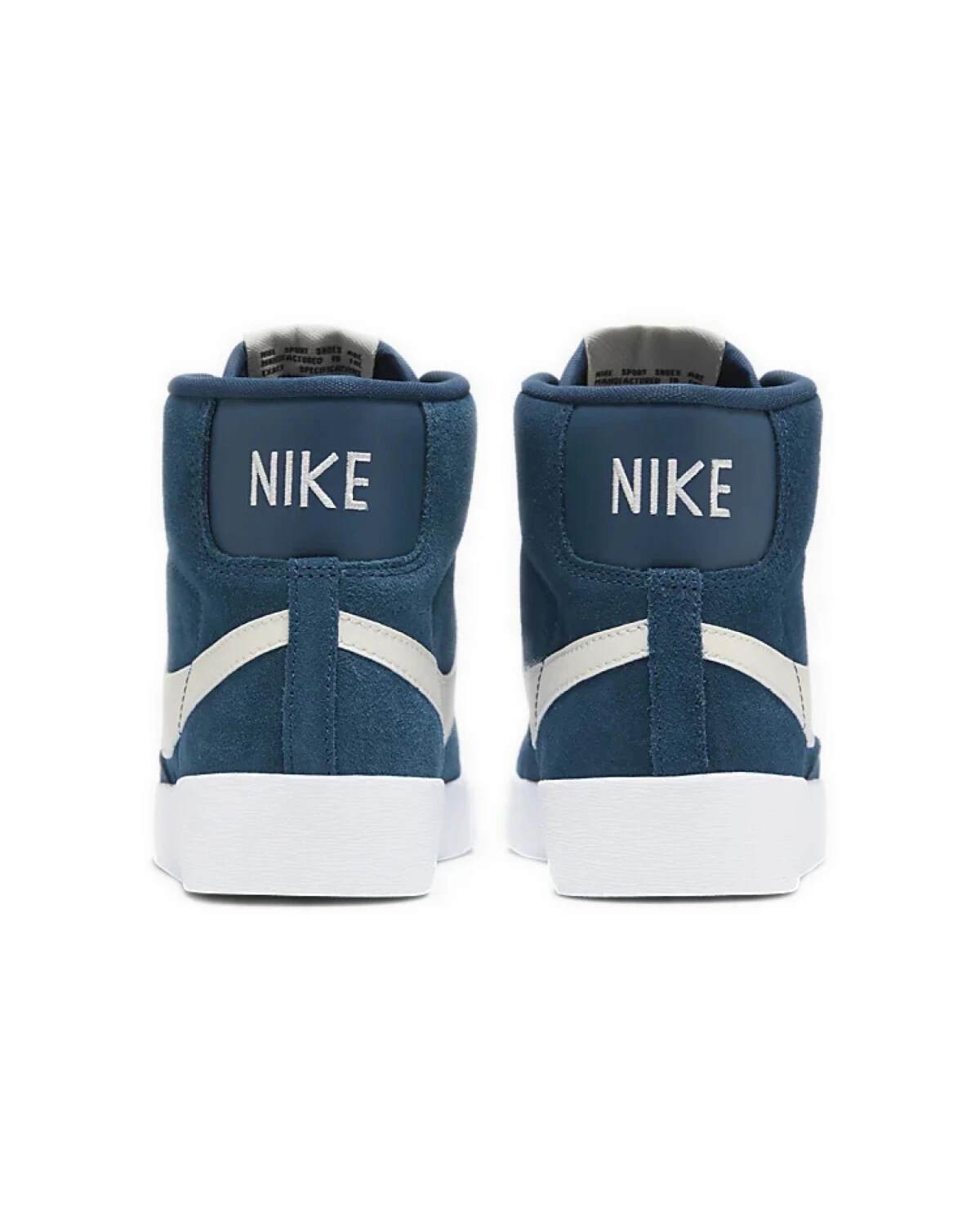 Nike Blazer Vintage Suede женские кроссовки из замши синие картинка