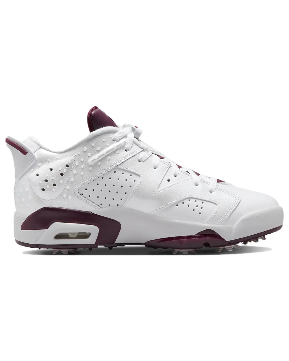 Jordan Air Jordan 6 unisex спортивные кроссовки кожаные бело-красные картинка
