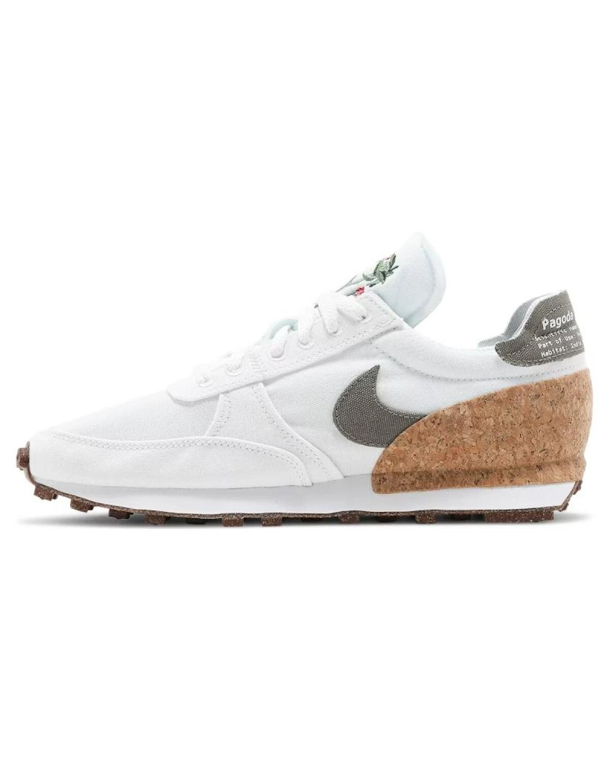 Nike Daybreak -Type унисекс кроссовки бело-коричневые с амортизацией картинка