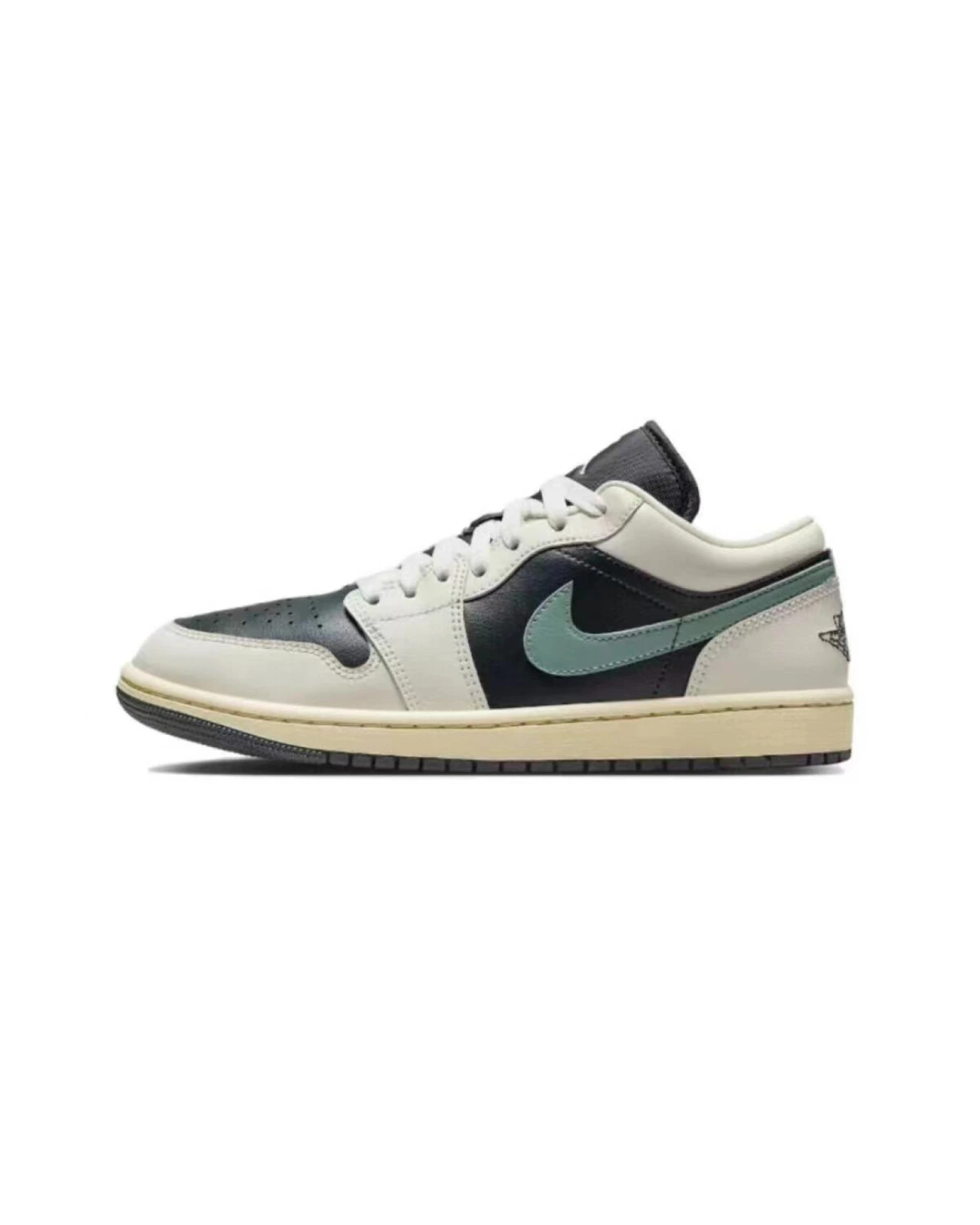 Jordan Air Jordan 1 женские кроссовки черно-белые с амортизацией картинка