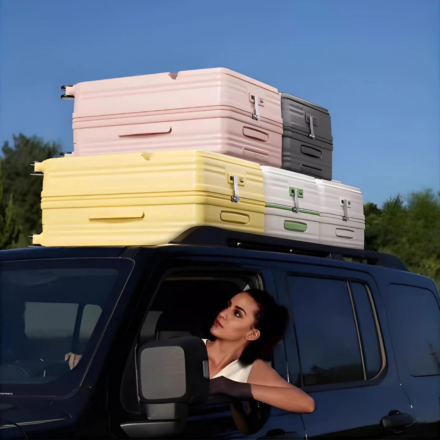 Чемодан для путешествий (Черный) картинка