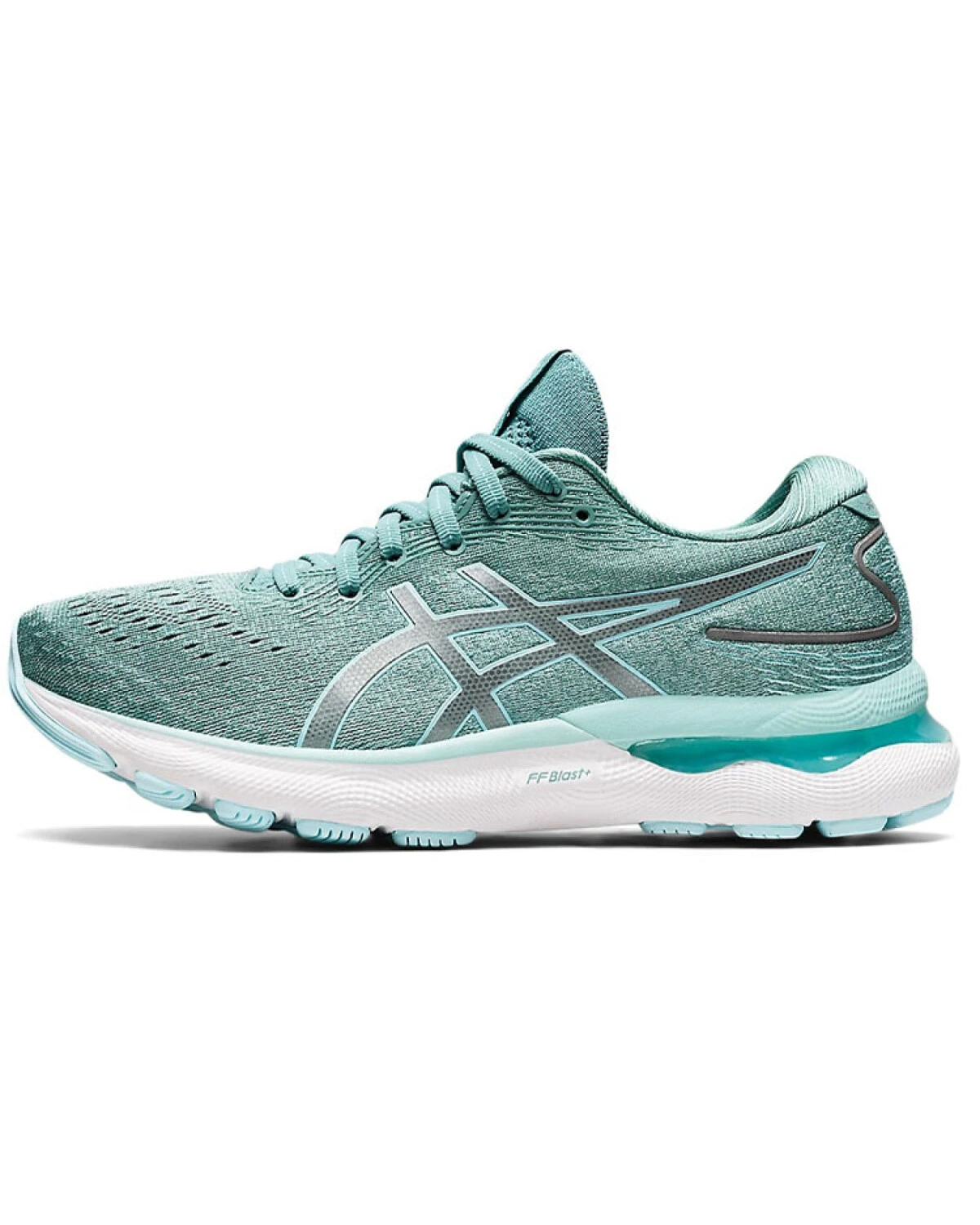 Asics GEL-Nimbus 24 женские кроссовки с амортизацией мятного цвета картинка