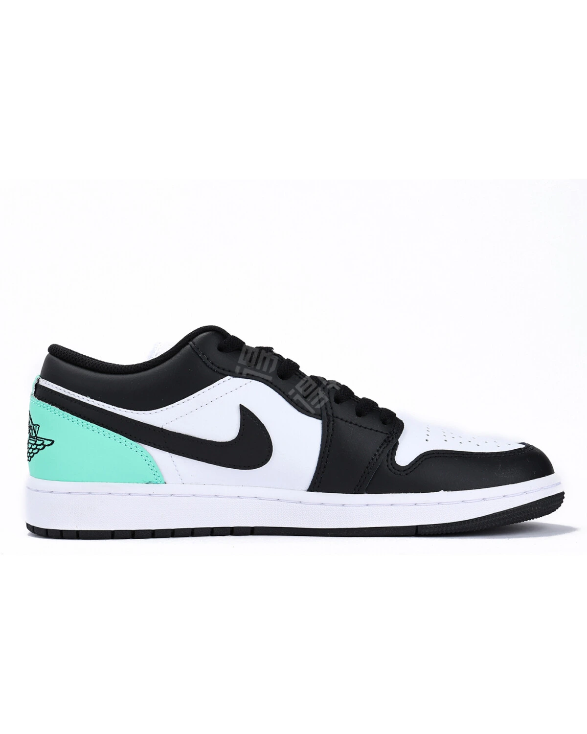Jordan Air Jordan 1 мужские кроссовки баскетбольные черно-зеленые картинка