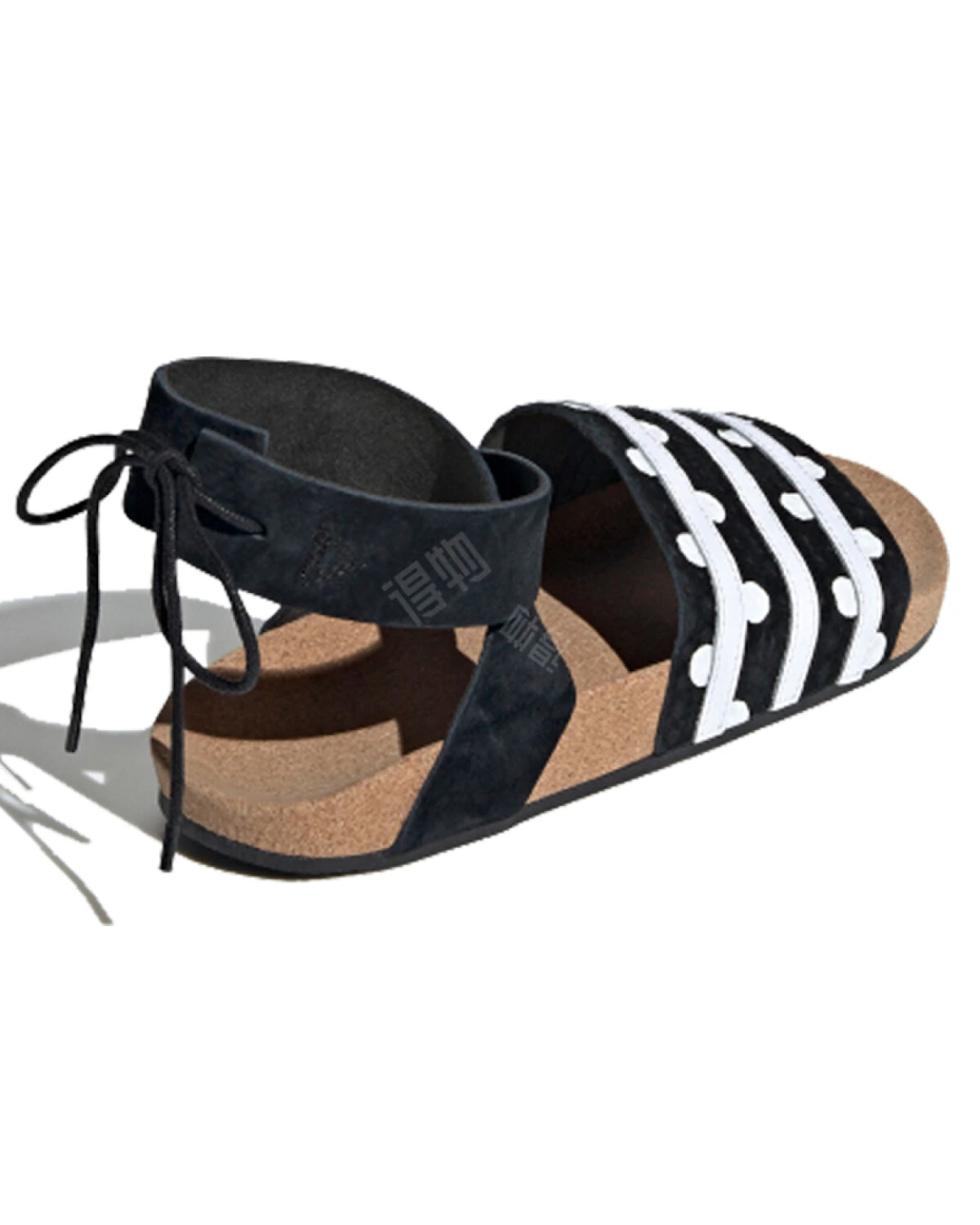 Adidas Originals Adilette Ankle Wrap женские сандалии черно-белые картинка