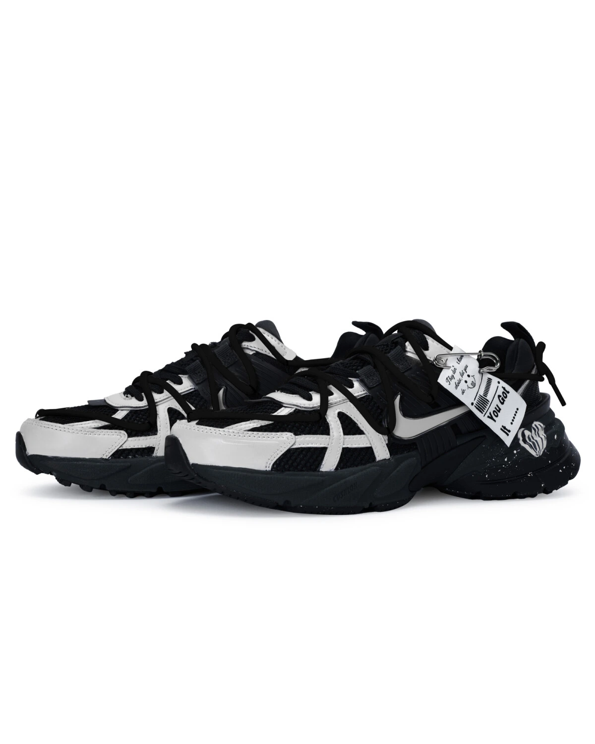 Nike V2K Run унисекс кроссовки с амортизацией и износостойкостью картинка