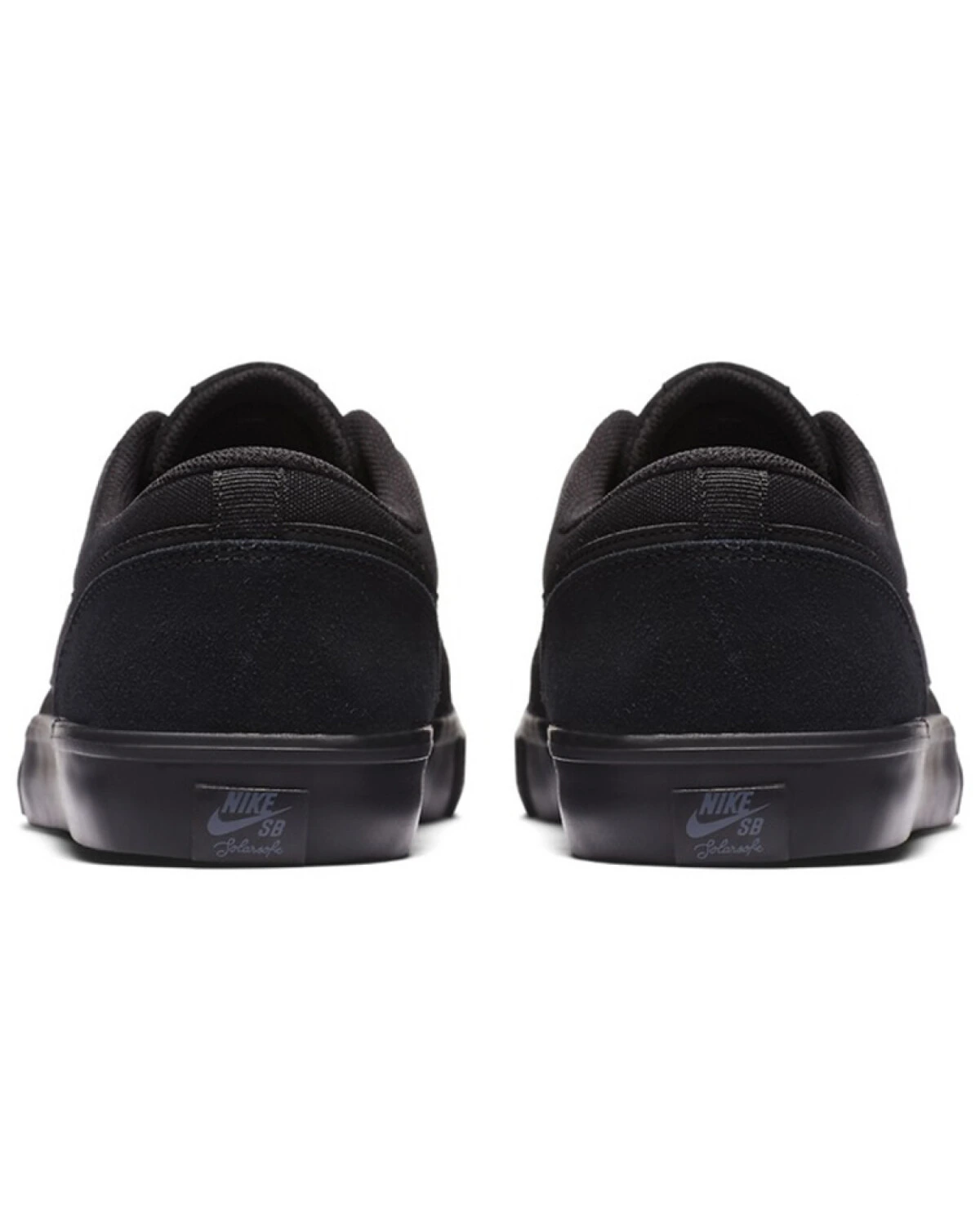 Nike SB Portmore II Solar unisex кеды черные с шнуровкой картинка