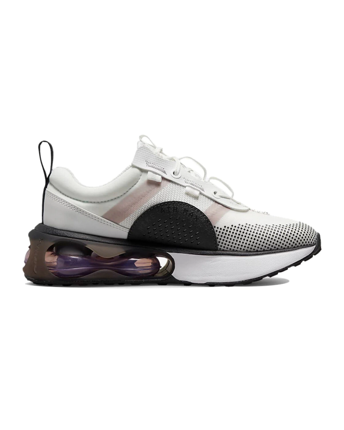 Nike Air Max 2021 детские кроссовки с перерабатываемыми материалами бело-серые картинка