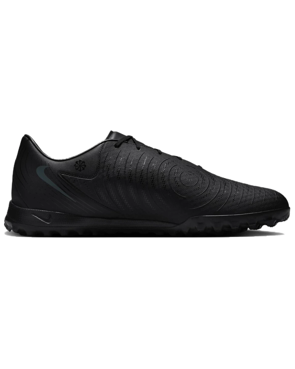 Nike Phantom GX 2 Academy унисекс футбольные бутсы чёрные с шипами TF картинка