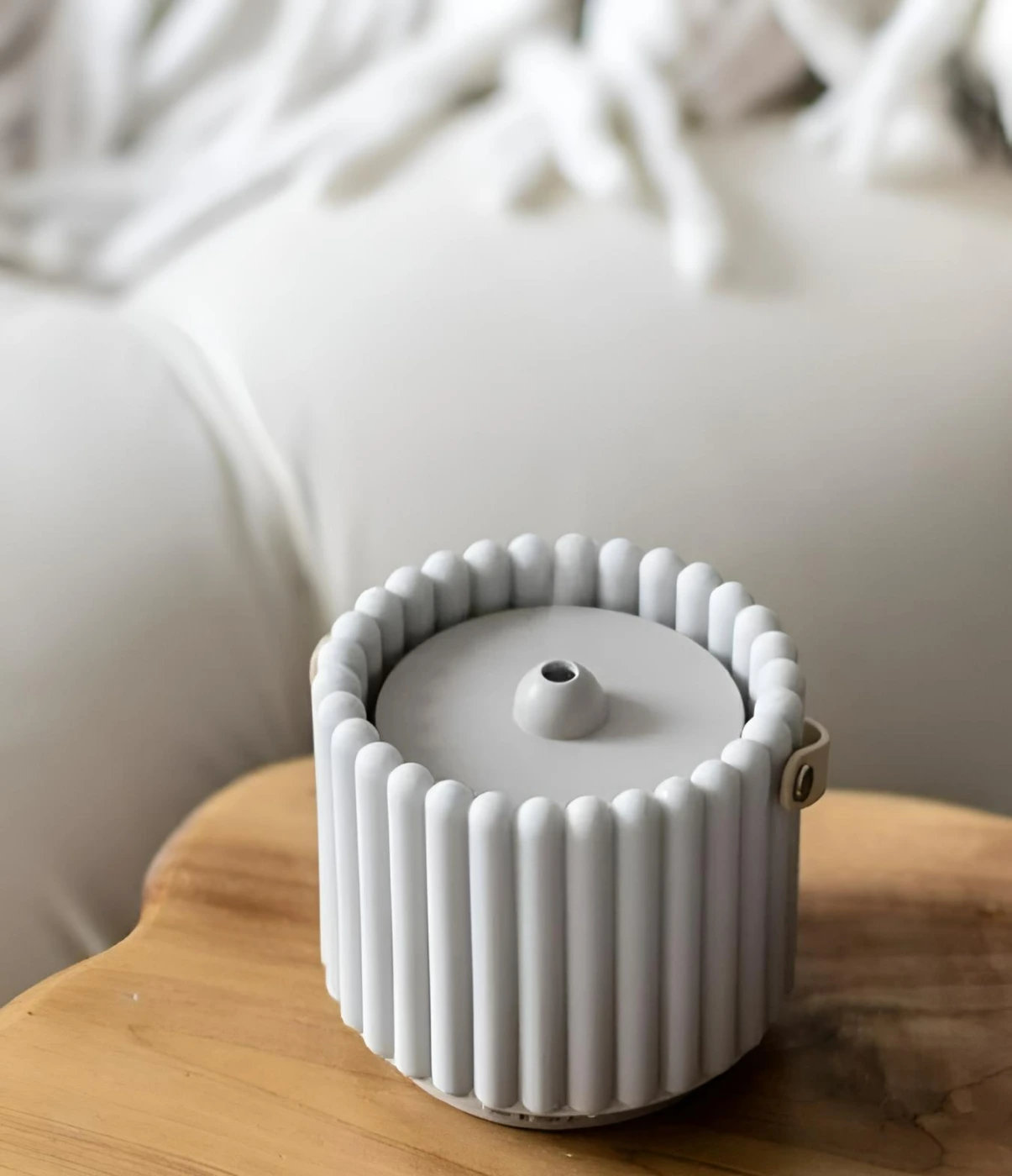 Ультразвуковой увлажнитель SEASONS с подсветкой, для дома и офиса (белый) картинка