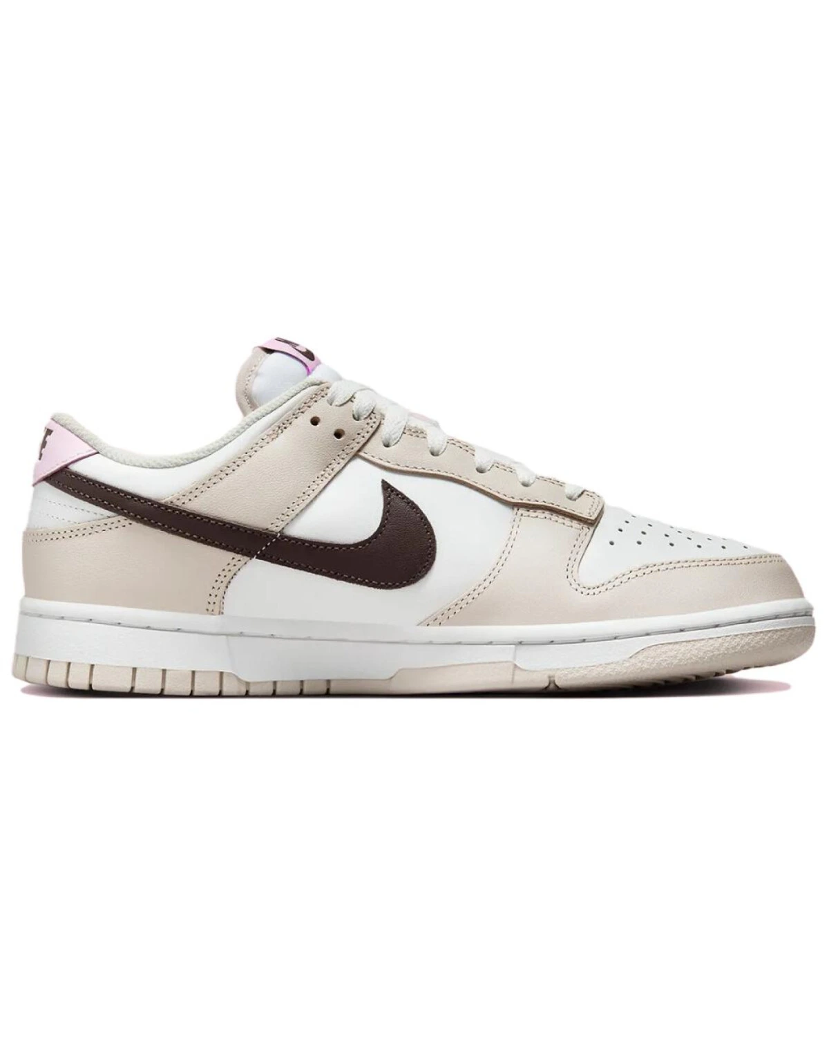 Nike Dunk унисекс кроссовки повседневные бежевые картинка
