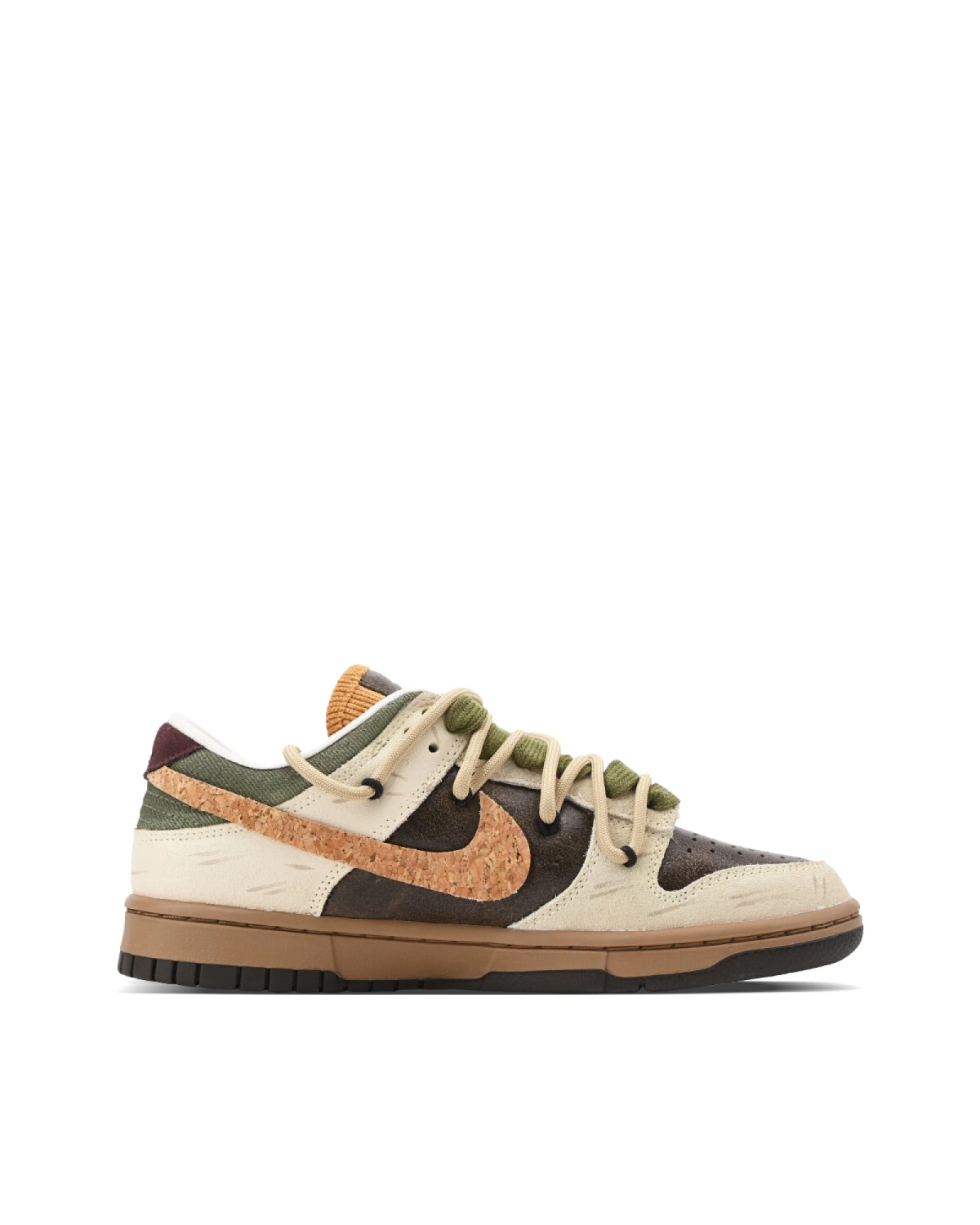 Nike Dunk LOW Unisex кроссовки износостойкие коричневые картинка