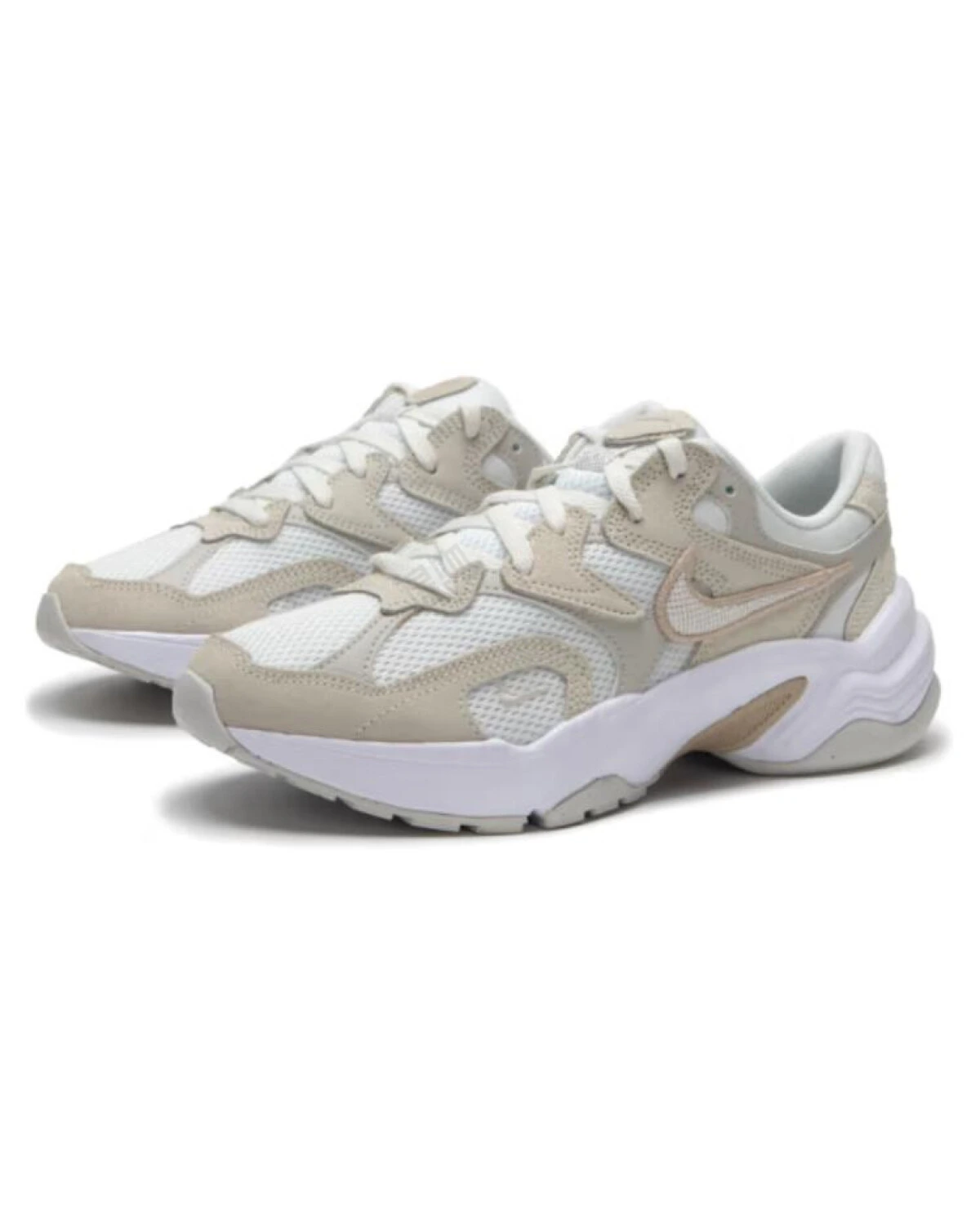Nike AL8 Runinspo женские повседневные кроссовки комфортные бежево-белые картинка