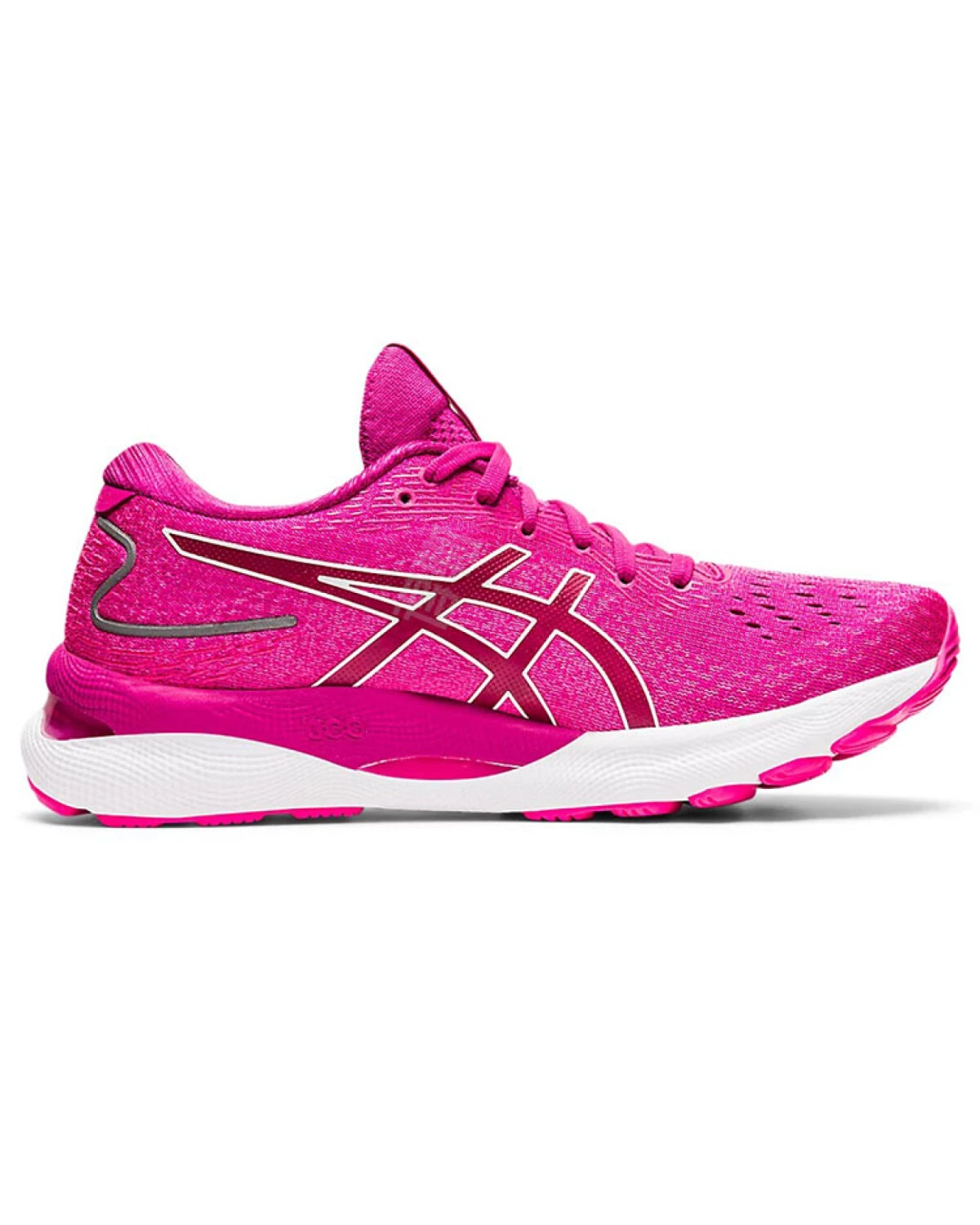 Asics GEL-Nimbus 24 женские кроссовки для марафона с амортизацией розовые картинка