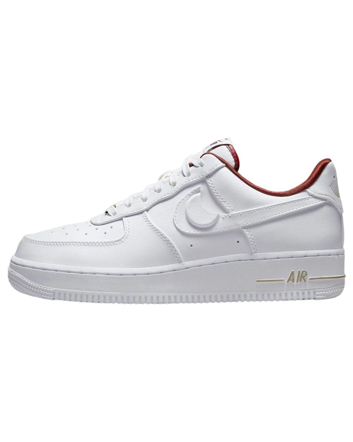 Nike Air Force 1 женские кроссовки белые картинка