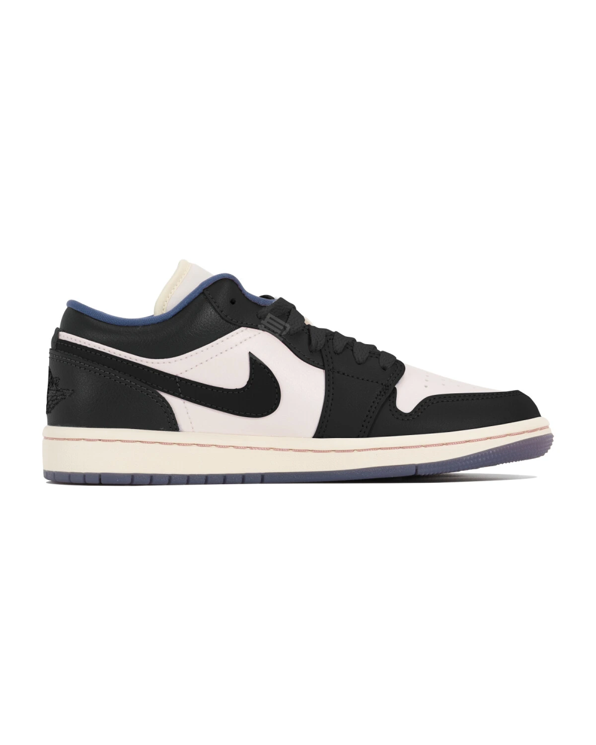 Jordan Air Jordan 1 женские кроссовки черно-розовые легкие и износостойкие картинка