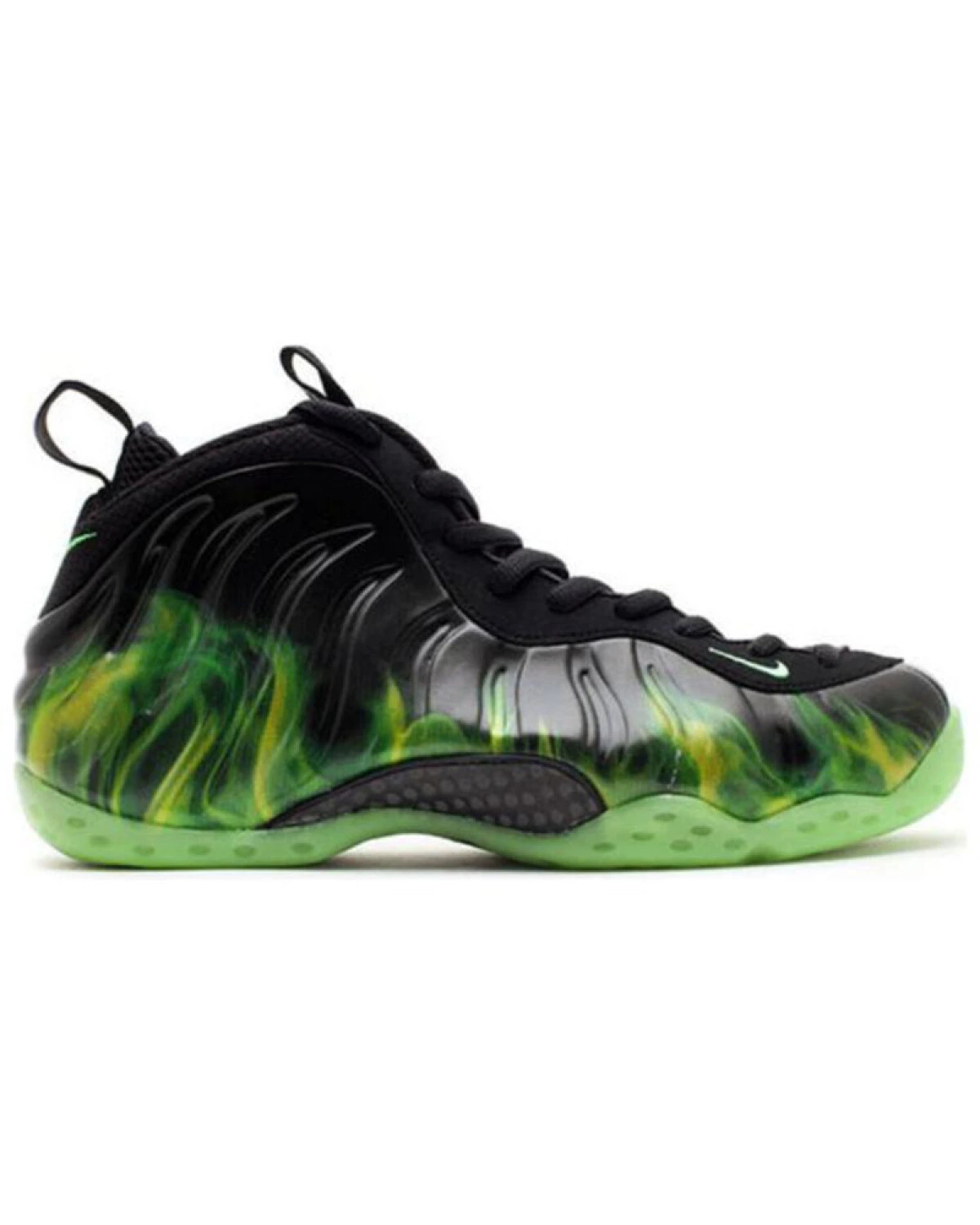 Nike Foamposite One 'Paranorman' мужские черно-зеленые кроссовки картинка