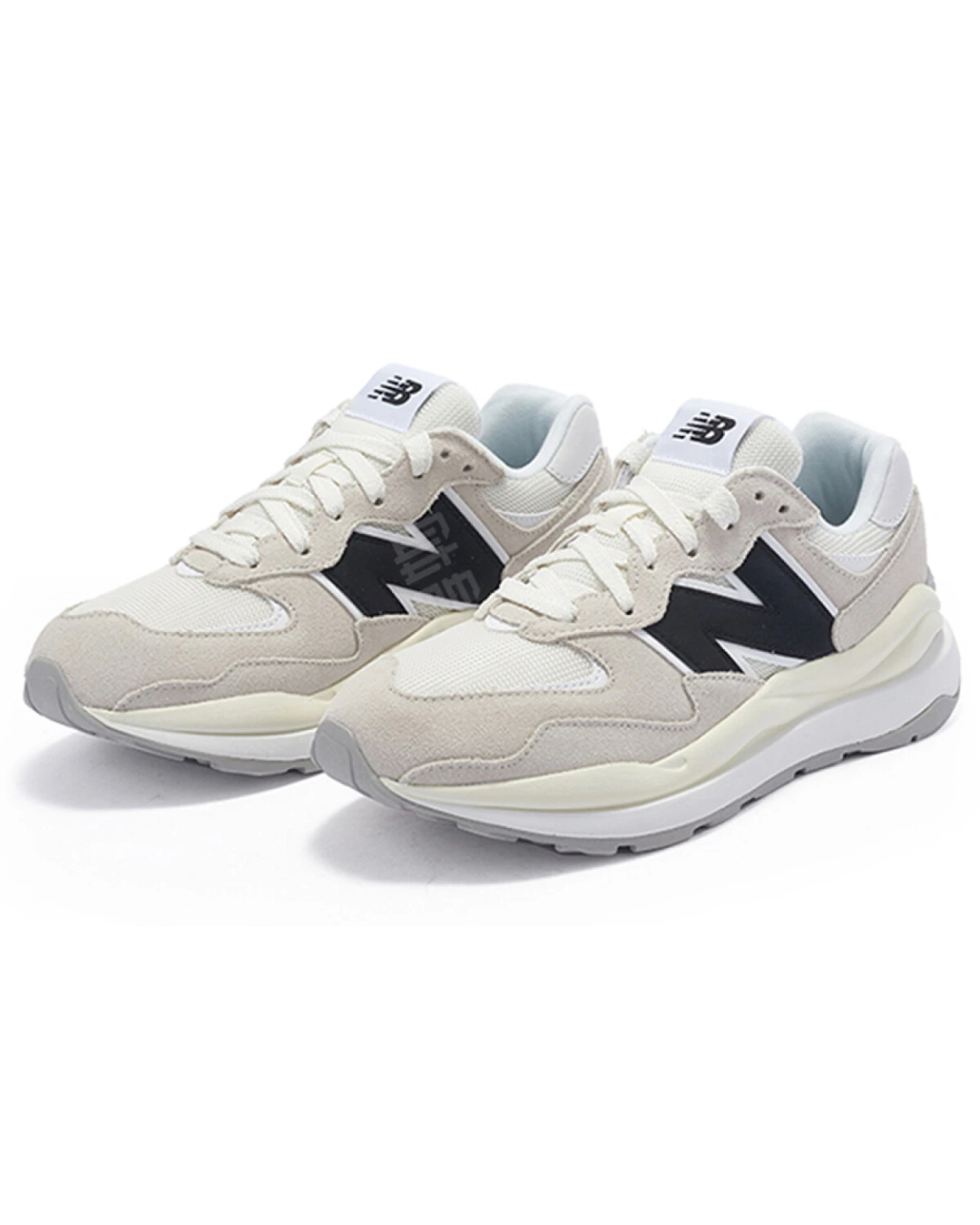 New Balance NB 5740 мужские и женские кроссовки ретро серо-белые картинка