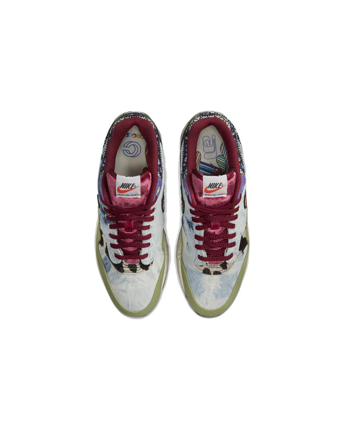 Nike Air Max 1 SP 'Mellow' унисекс кроссовки с амортизацией Air Max бирюзовые картинка