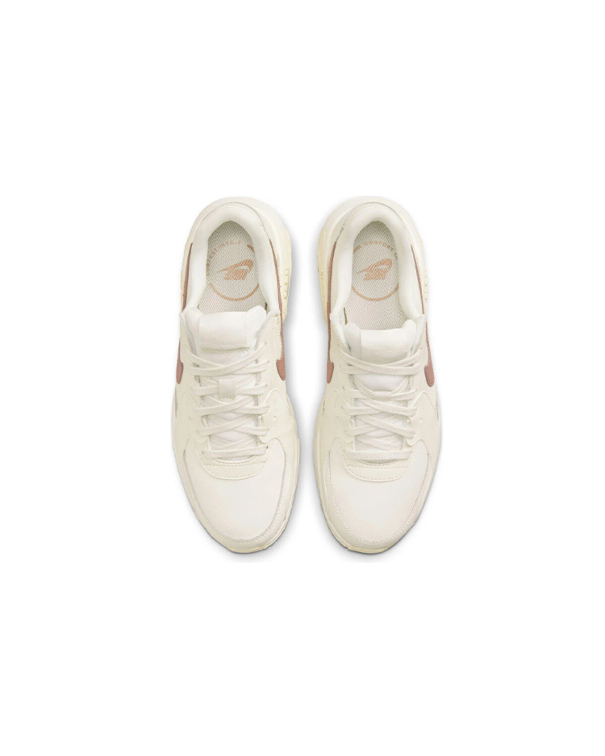 Nike Air Max Excee женские кроссовки кожаные кремовые картинка