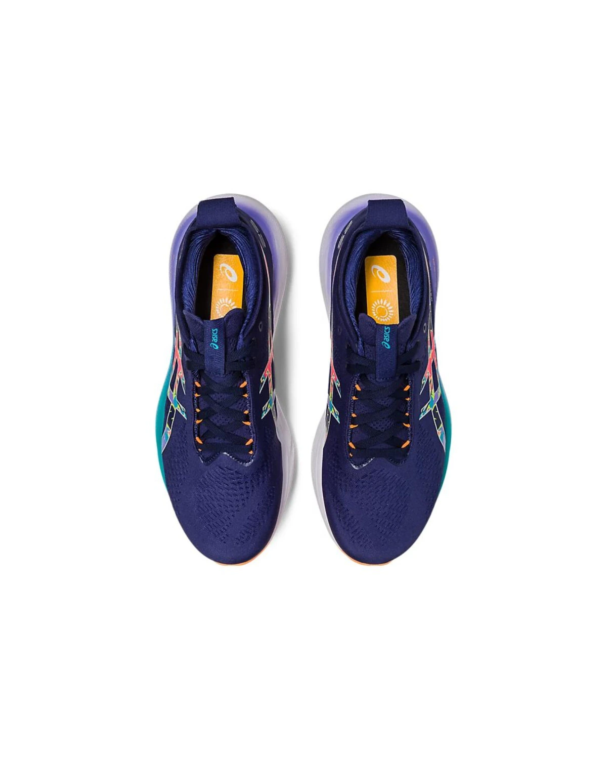 Asics GEL-Nimbus 25 мужские кроссовки дышащие фиолетовые картинка