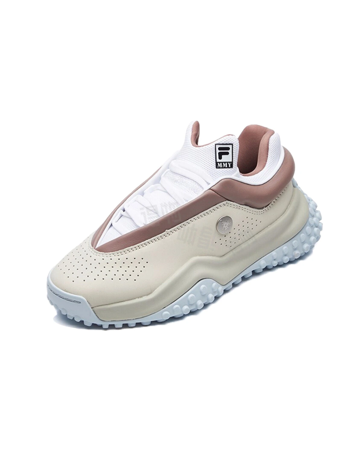 MIHARA YASUHIRO x FILA FM7 женские кроссовки бело-коричневые картинка
