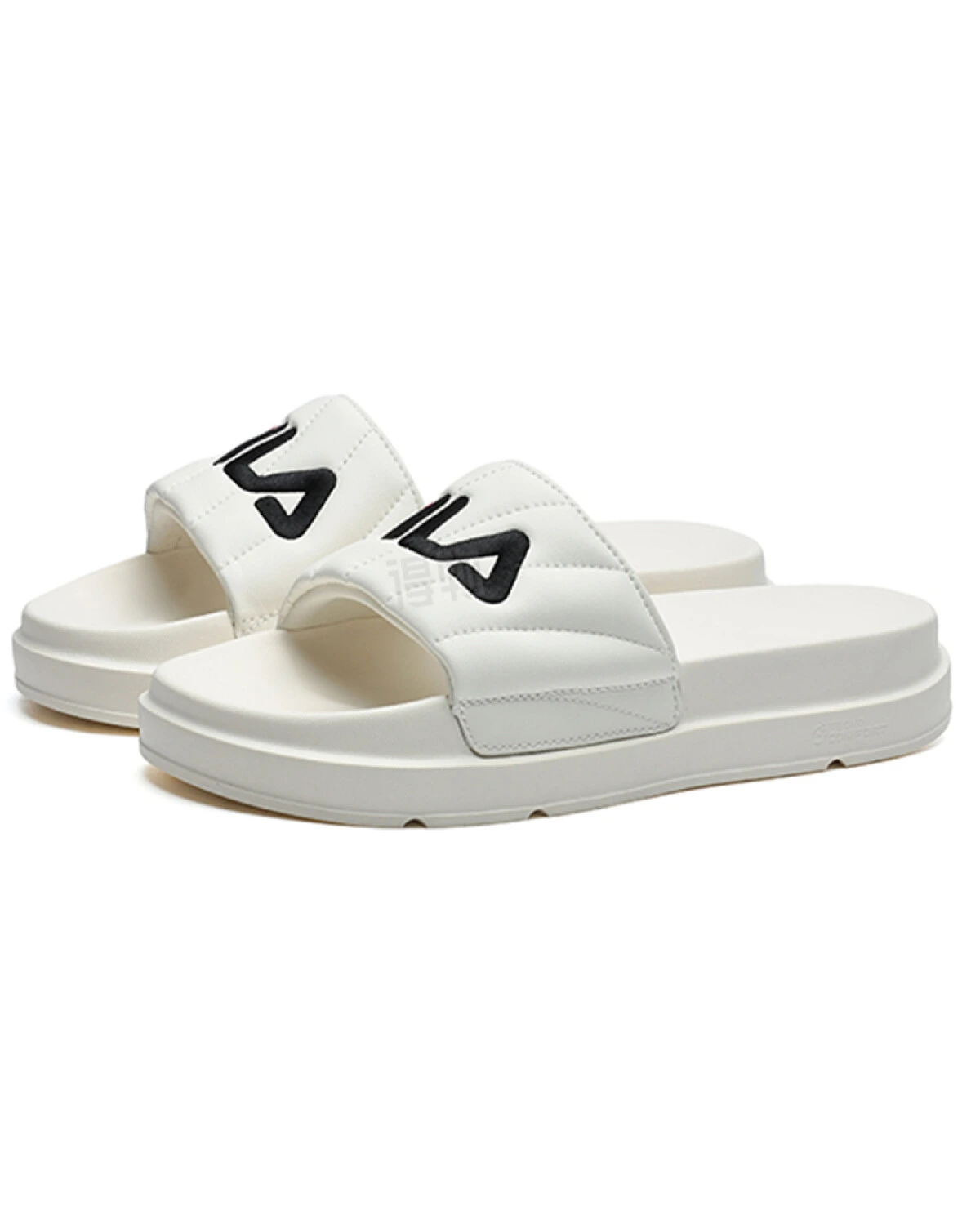 FILA DRIFTER женские шлепанцы белые с платформой картинка