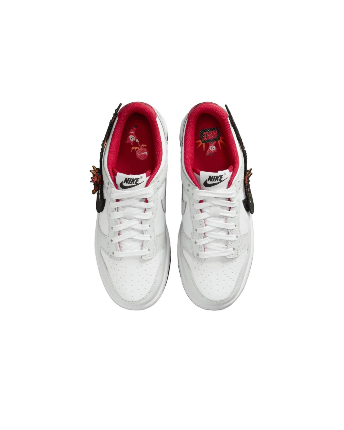 Nike Dunk детские кроссовки серые картинка