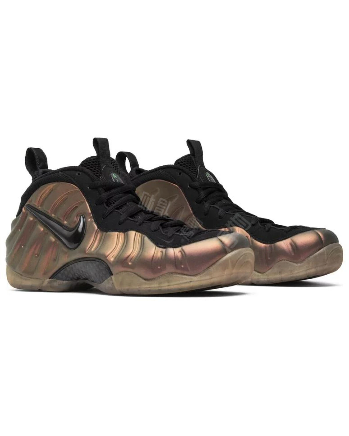Nike Foamposite Pro Gym "Green" мужские баскетбольные кроссовки коричнево-черные картинка