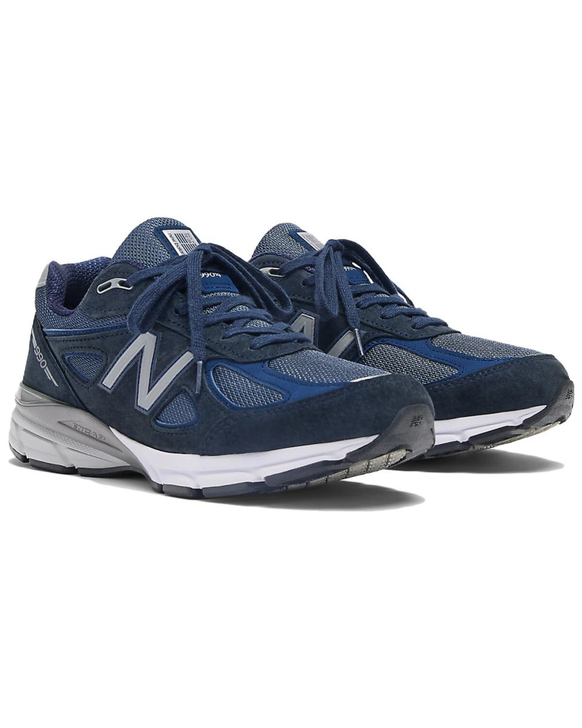 New Balance 990 V4 унисекс кроссовки морской синий картинка
