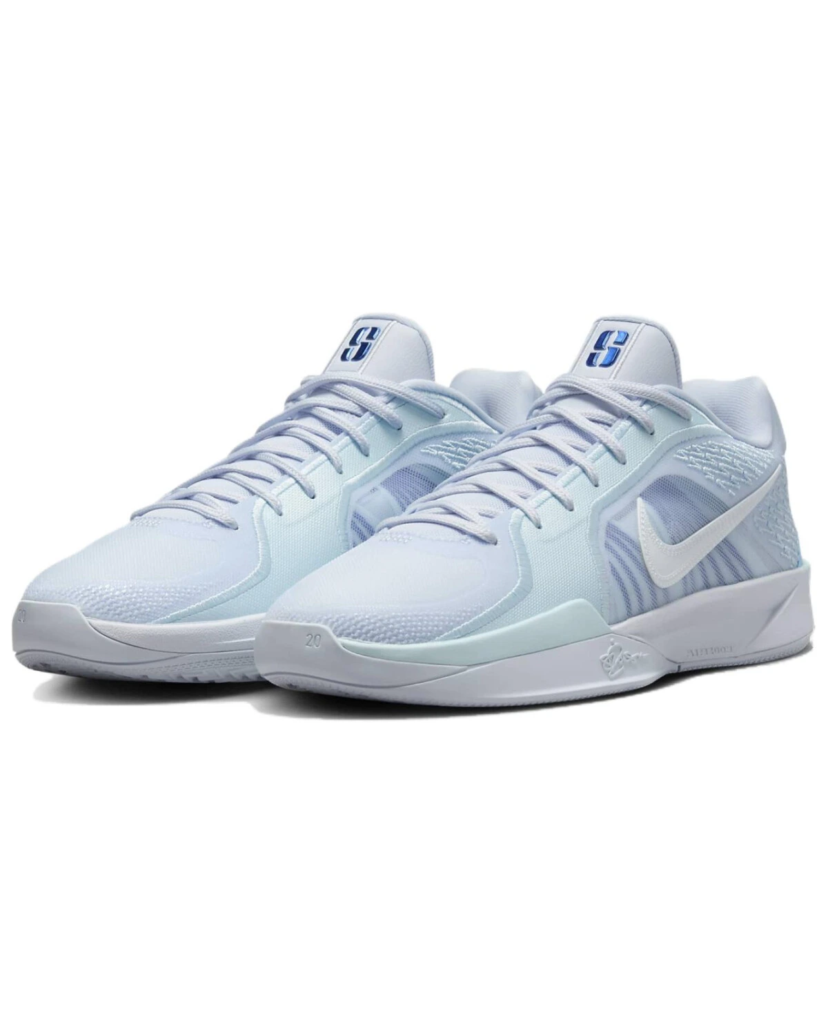 Nike Sabrina 2 женские кроссовки баскетбольные серо-синие картинка