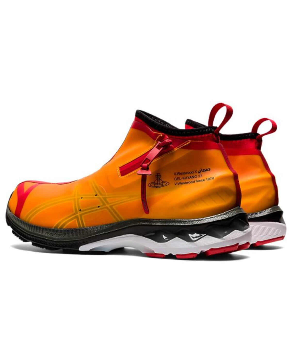 Asics Gel-Kayano 27 LTX мужские кроссовки оранжево-чёрные картинка