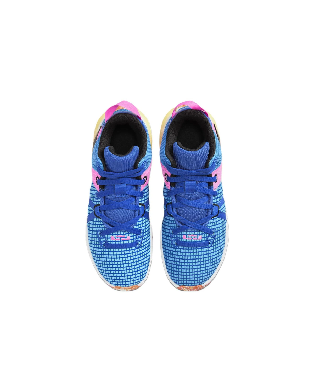 Nike Witness 7 унисекс кроссовки текстильные голубо-розовые картинка