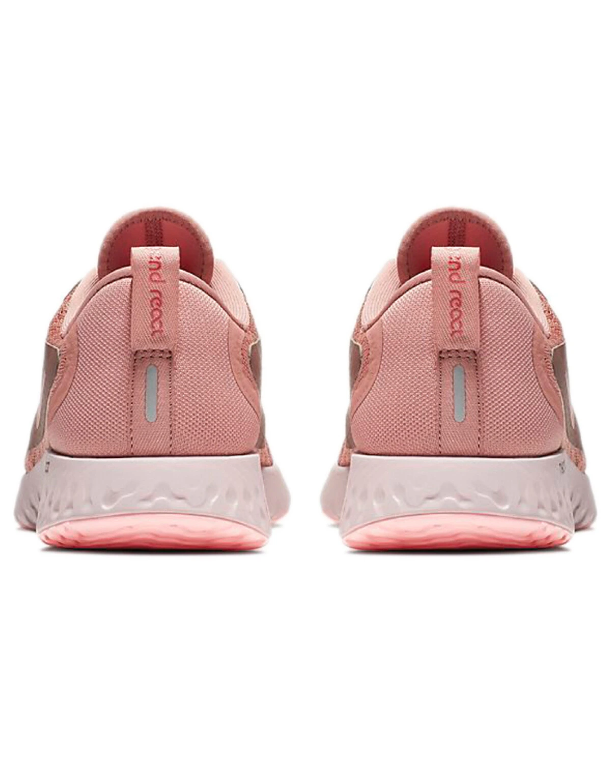 Nike Legend React 1 женские текстильные кроссовки с амортизацией розовые картинка