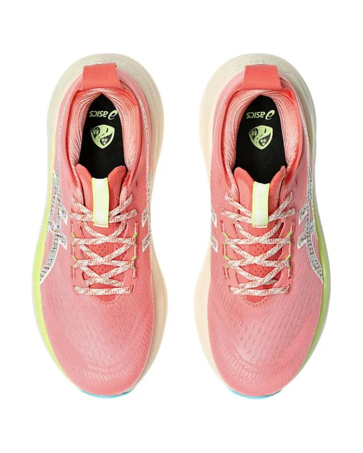Asics GEL-NIMBUS 27 TR женские кроссовки для бега розовые сетчатые картинка