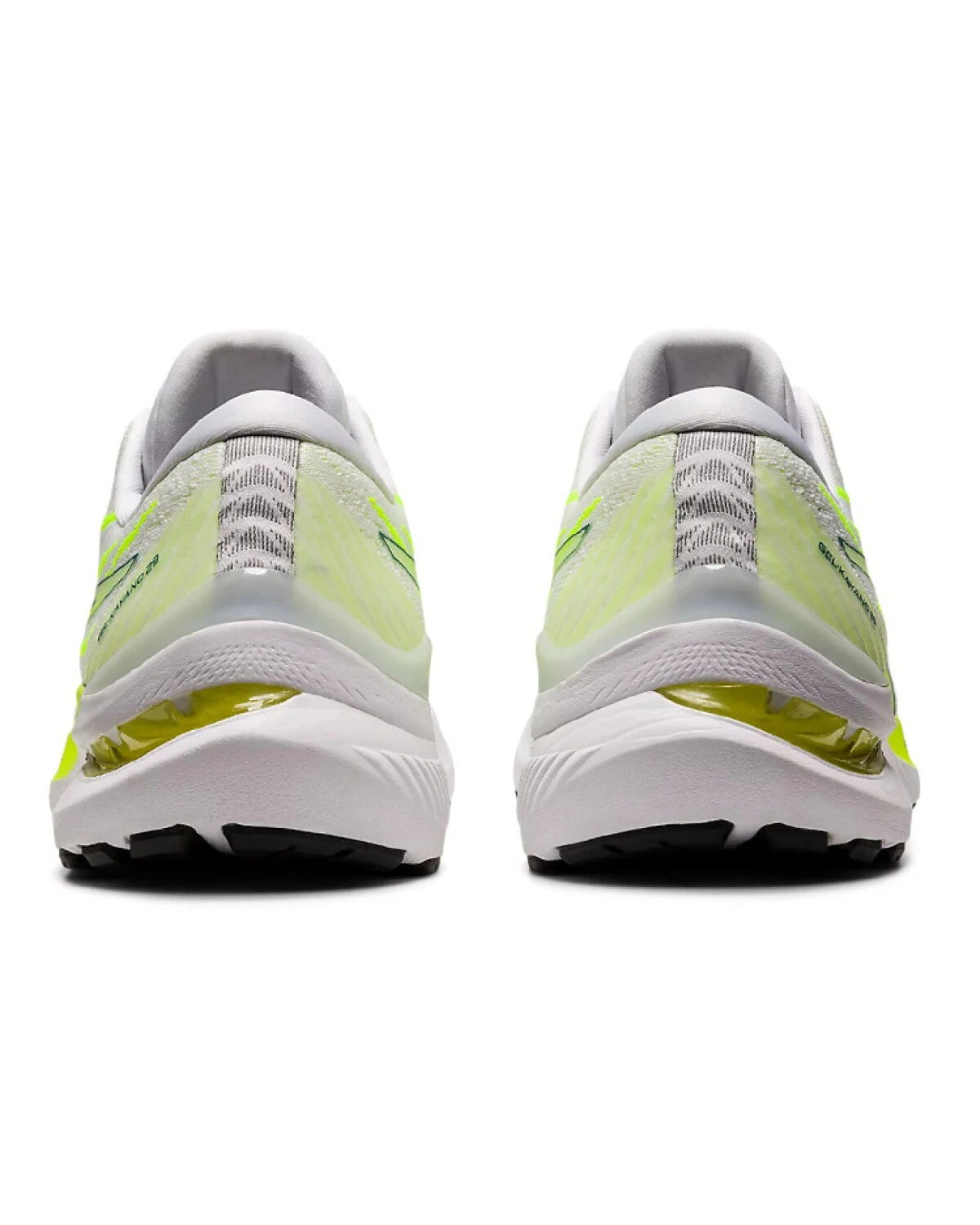 Asics GEL-KAYANO 29 мужские кроссовки белые с зелёным акцентом картинка