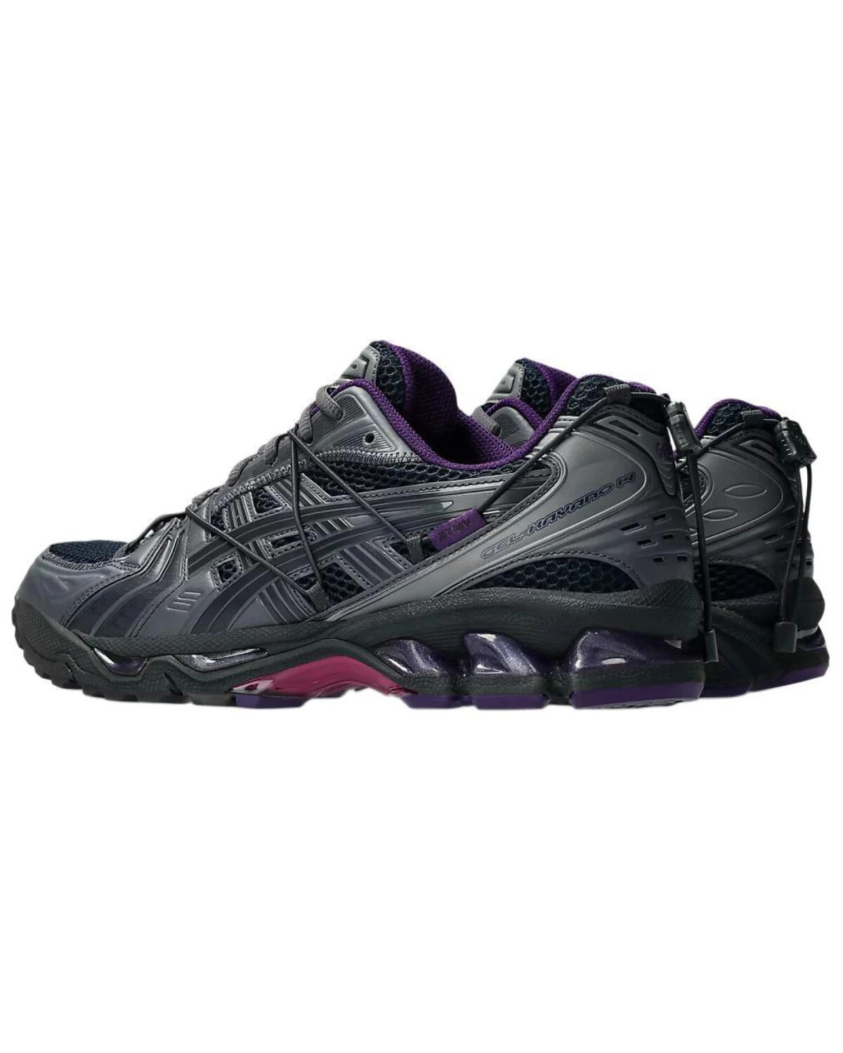 Asics Gel-Kayano 14 мужские спортивные кроссовки черные с амортизацией Gel картинка