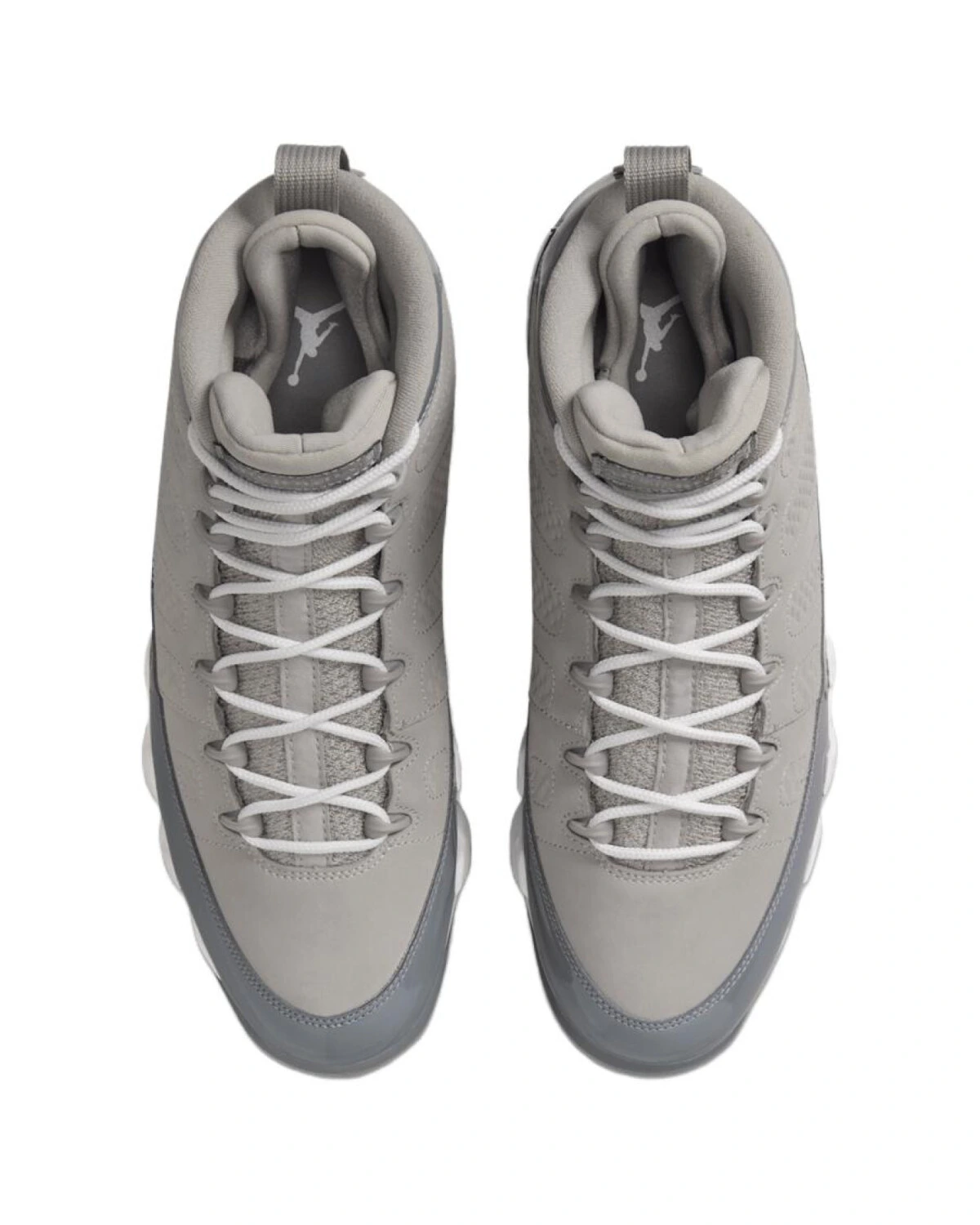 Jordan Air Jordan 9 унисекс кроссовки серые с амортизацией и антискользящей подошвой картинка