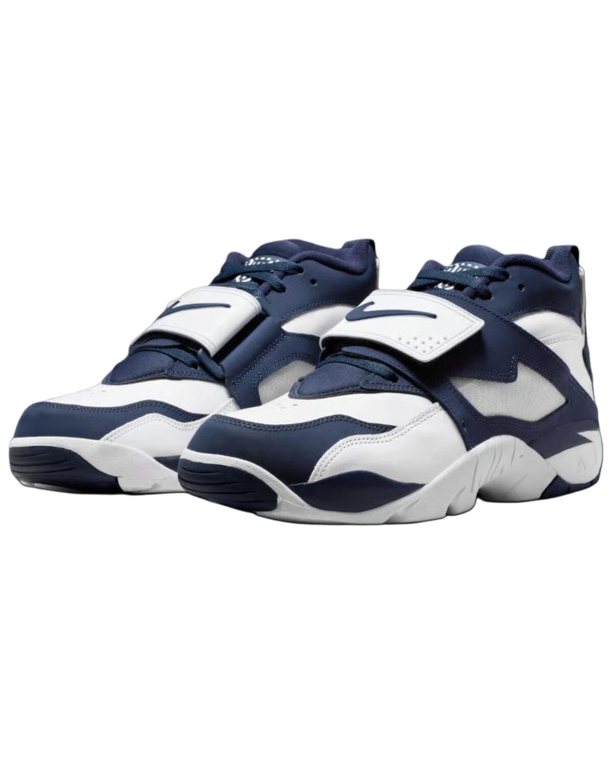 Nike Air Diamond Turf Cowboys мужские спортивные кроссовки белые кожаные картинка