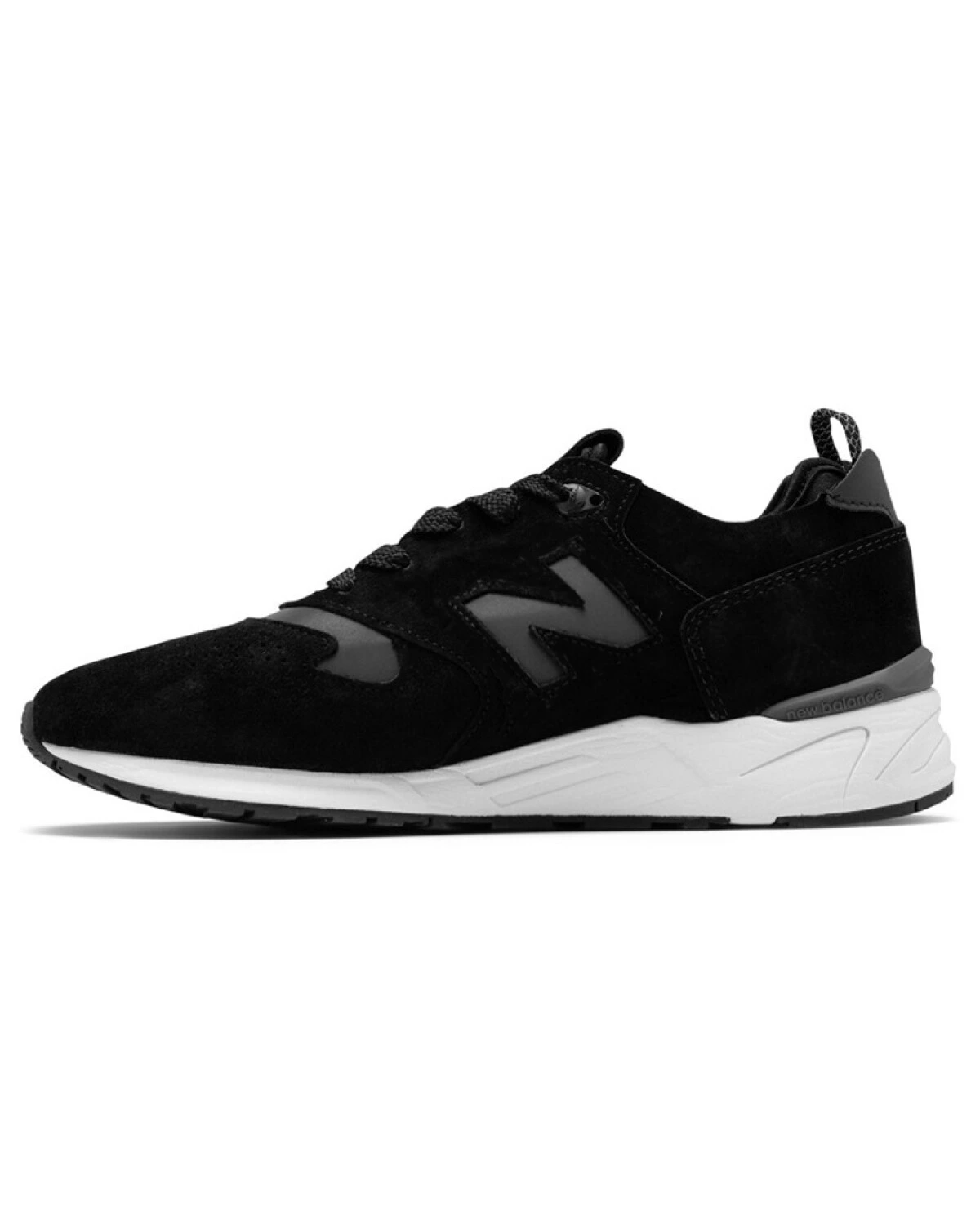New Balance NB 999 кроссовки черные с белой подошвой картинка
