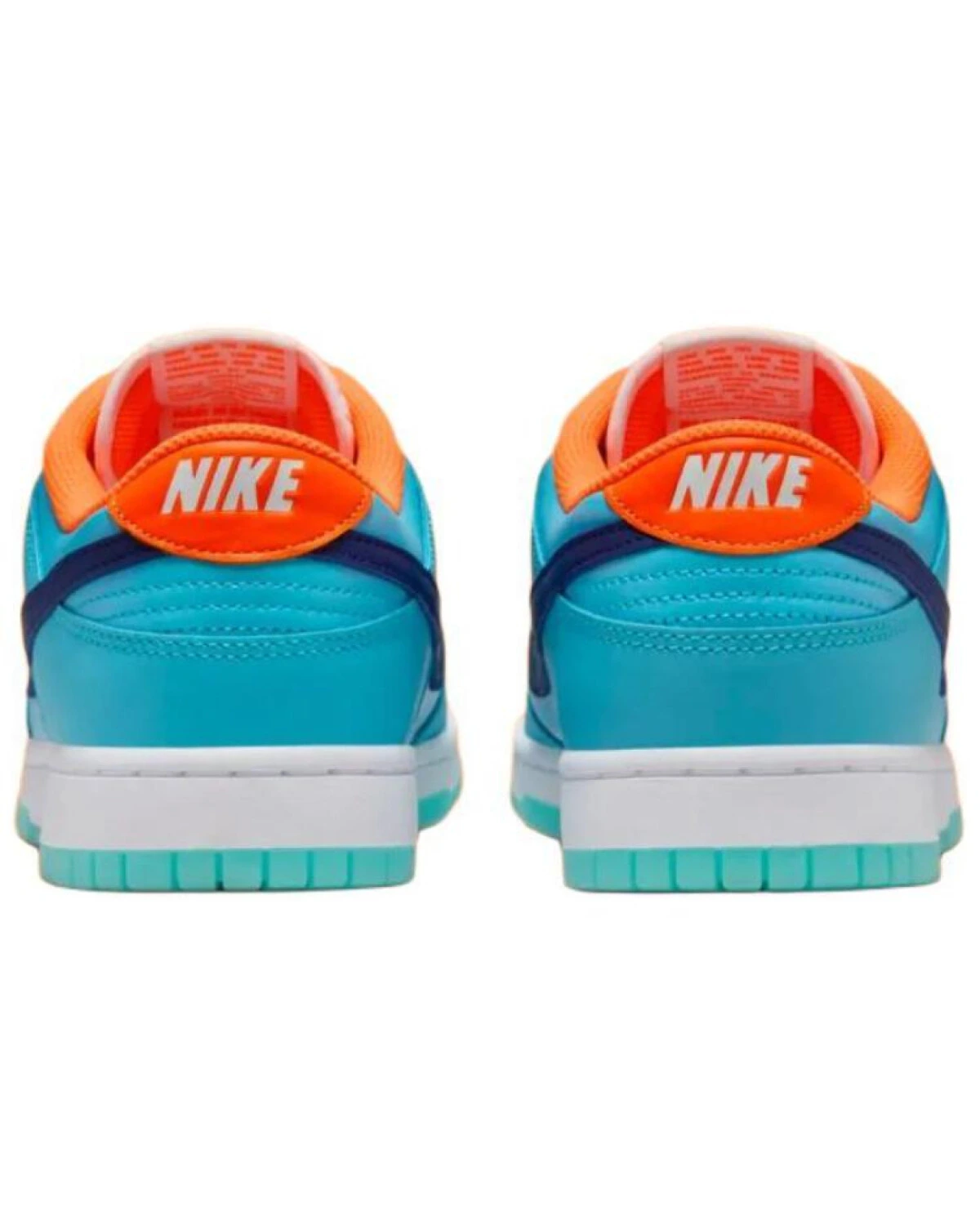 Nike Dunk LOW “Baltic Blue/Total Orange” unisex кроссовки синие противоскользящие износостойкие картинка