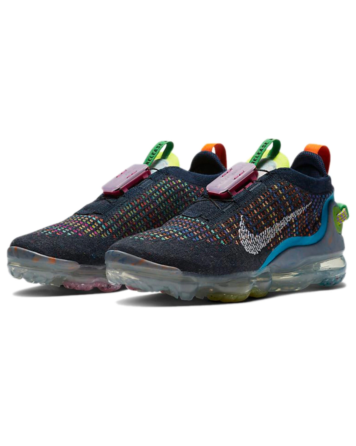Nike Vapormax 2020 унисекс кроссовки сине-белые с амортизацией картинка