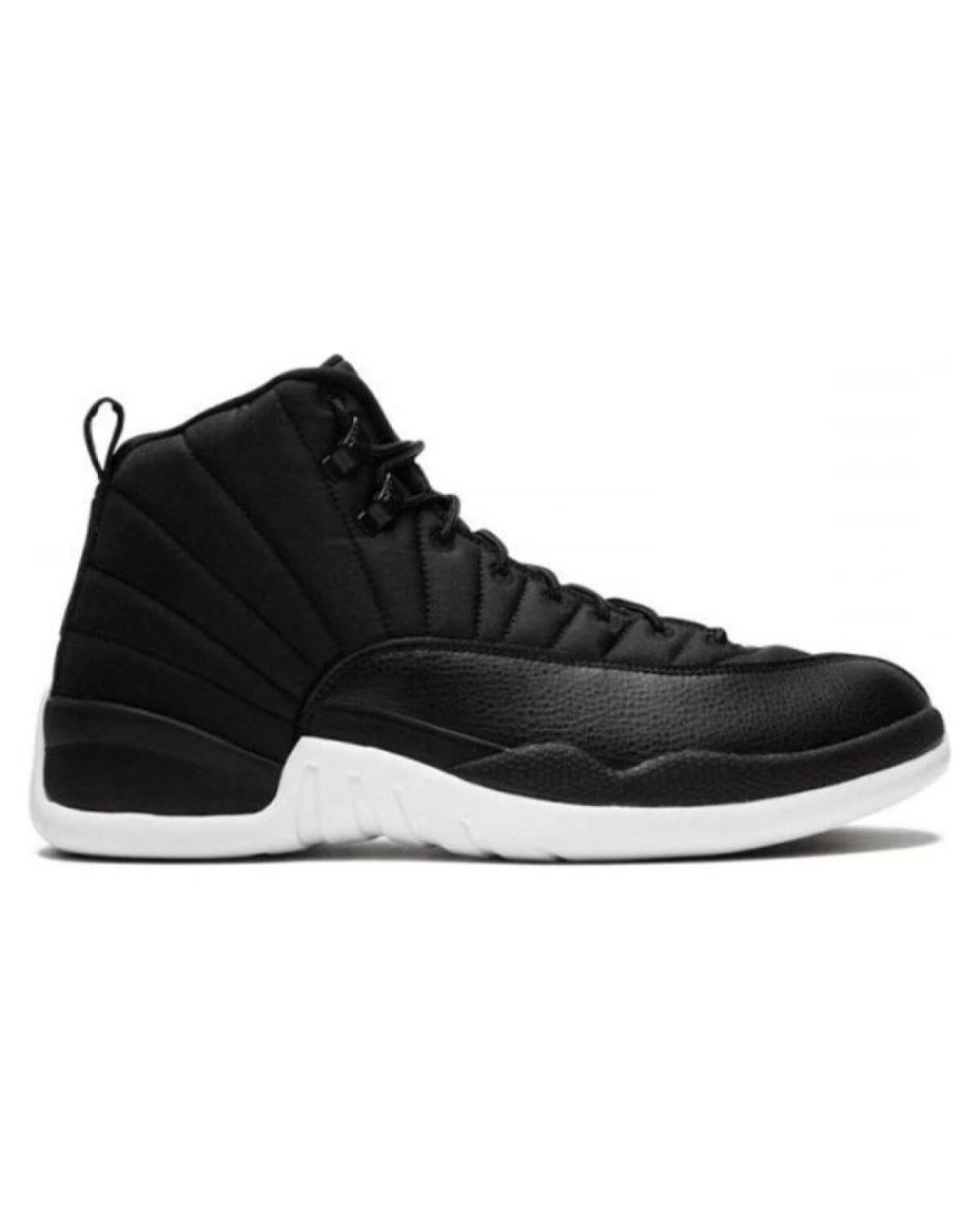 Jordan Air Jordan 12 Retro Nylon мужские спортивные кроссовки высокие чёрные картинка