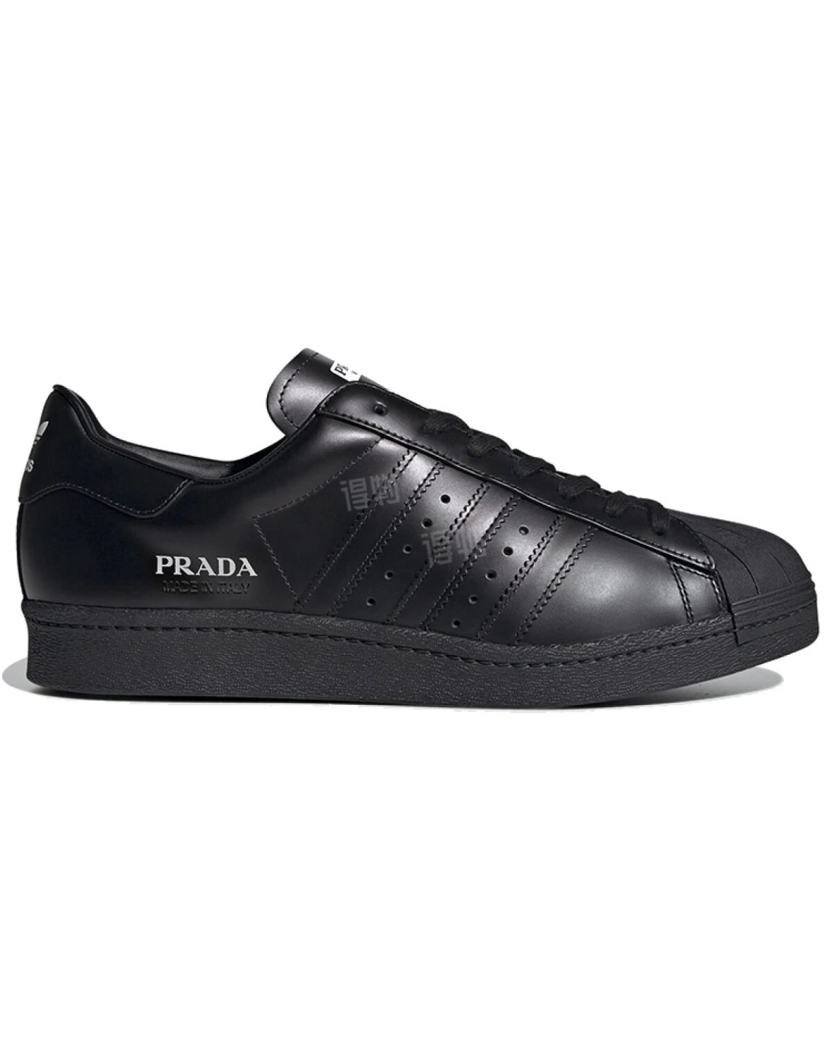 Adidas Originals Superstar унисекс кроссовки черные износостойкие картинка