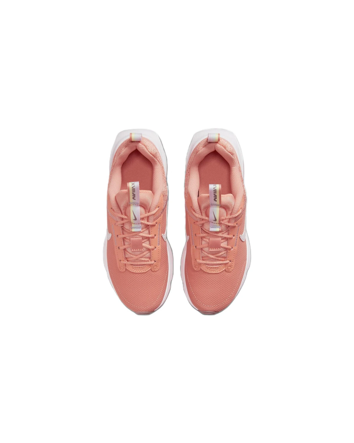 Nike Air Max INTRLK Lite SE детские кроссовки розовые с амортизацией и сетчатой верхней частью картинка