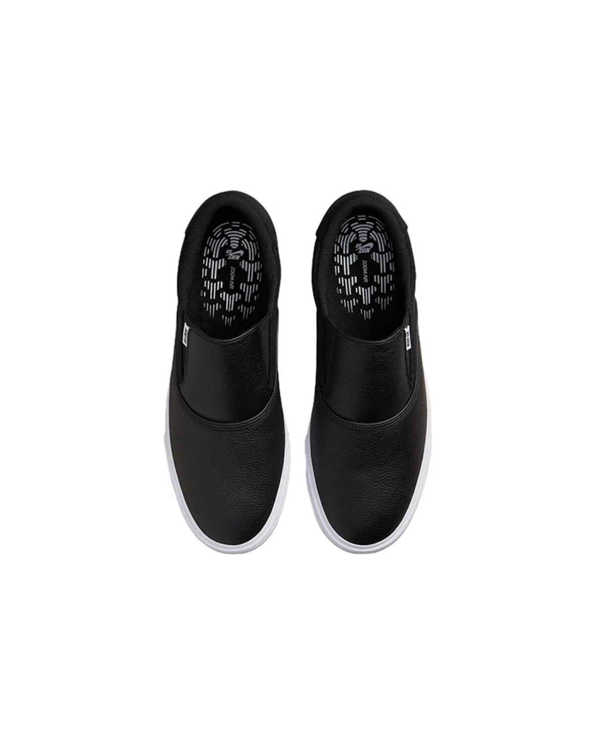 Nike SB Zoom Verona Slip унисекс слипоны черные легкие картинка