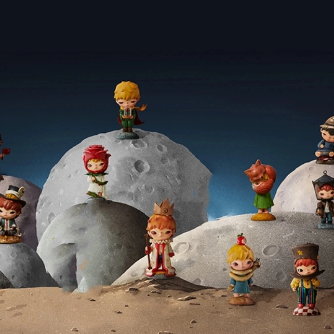 Коллекционная фигурка POPMART HIRONO (Little Prince Special Edition) картинка